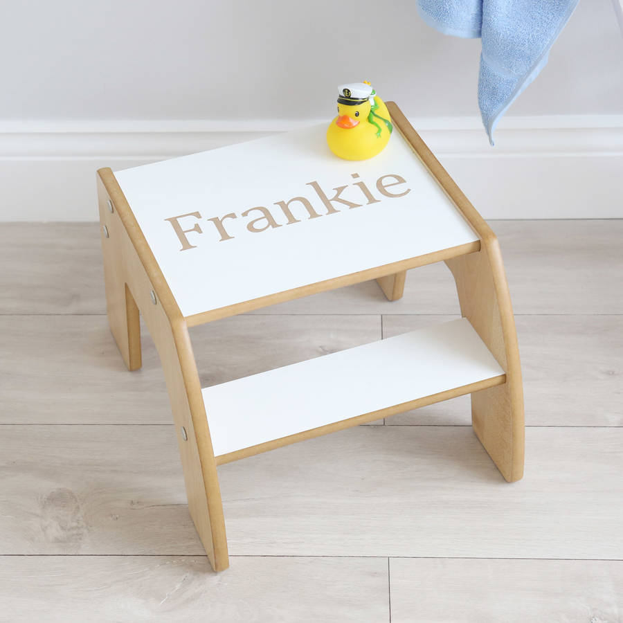 Personalised Fun Step Stool By My 1st Years