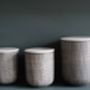 Ceramic Black And White Storage Jars, thumbnail 3 of 4