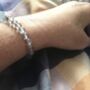 Rainbow Fluorite Aura Protection Bracelet, thumbnail 5 of 12