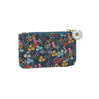 Ditsy Print Card Holder Wallet Purse | Floral Print, 4 of 4