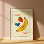 Snack Time? Kids Illustration Print Toddler Nursery, thumbnail 4 of 7