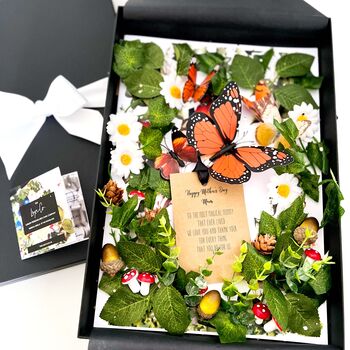 Luxury Scented Butterfly Mothers Day Card In Woodland, 2 of 3