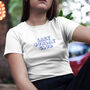 Lazy Sunday Club Slogan Cotton T Shirt, thumbnail 5 of 6