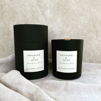 Rhubarb And Mint Candle, 2 of 3