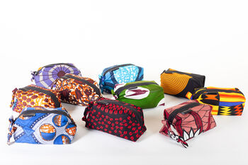 African Print Cosmetic Make Up Bag | Bolande Print, 3 of 5