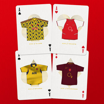 Arsenal Playing Cards | Gift For Football Fans, 2 of 12