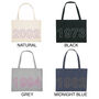 Personalised Year Unisex Shopping And Beach Bag, thumbnail 2 of 5