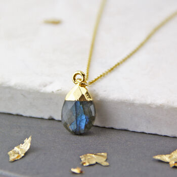 Labradorite Pendant Necklace, 2 of 10
