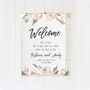 Wedding Welcome Sign Feeling Floral, thumbnail 2 of 2