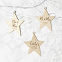 First Christmas Personalised Christmas Decoration, thumbnail 3 of 8
