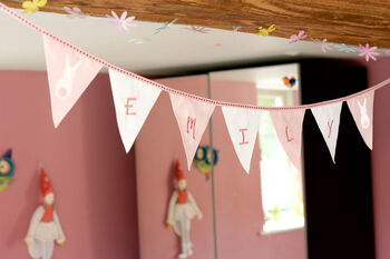 Easter Bunny Personalised Bunting, 5 of 8
