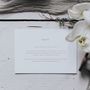 Elegant Square Wedding Invitation Set, thumbnail 4 of 12