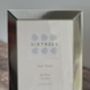 Sixtrees Silver Plated Linear Design Photo Frame, thumbnail 2 of 3