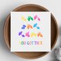 You Got This Bsl Card Good Luck, Wellness , Positivity, thumbnail 1 of 3