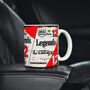 Ayrton Senna Mp4 #12 Classic Formula Racing One Car Coffee Mug, thumbnail 2 of 3
