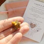 Tiger’s Eye Merkaba Star Crystal Gift With Pouch, thumbnail 1 of 5