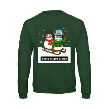 Unisex Oasis Christmas Jumper, 2 of 4