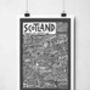Scotland Landmarks Print, thumbnail 5 of 11