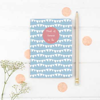 Maid Of Honour Notebook Gift, 2 of 8