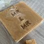 Mr And Mrs Scottish Tablet Wedding Favour, thumbnail 3 of 5