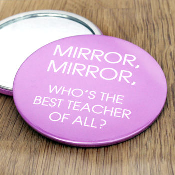 Mirror, Mirror Teaching Assistant Gift Compact, 2 of 2