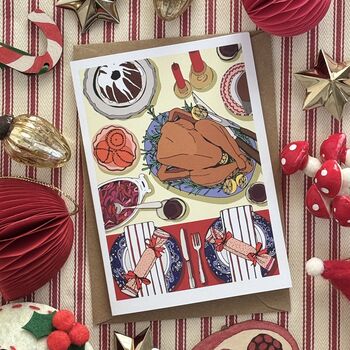 Christmas Card Table Setting, 2 of 3