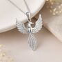 Personalised Sterling Silver Phoenix Necklace, thumbnail 1 of 9