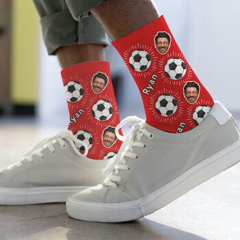 Personalised Football Photo Socks, 9 of 12