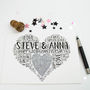 Personalised 30th Wedding Anniversary Love Sparkle Card, thumbnail 1 of 9