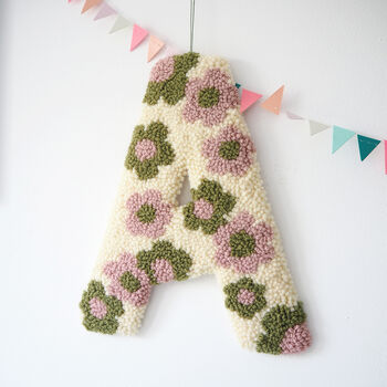 Daisy Flower Custom Decorative Letter, 2 of 8