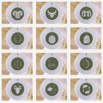 Personalised Star Sign Candle Gift, 2 of 10