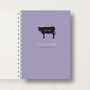 Personalised Cow Lover's Journal Or Notebook, thumbnail 8 of 10