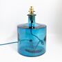 Recycled Glass Bottle Lamp | 32cm | Five Colours, thumbnail 7 of 7
