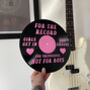 Girls Groove Upcycled 12' Lp Vinyl Record Decor, thumbnail 3 of 8