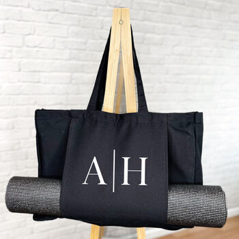 Personalised Yoga Or Pilates Bag With Initials, 2 of 4