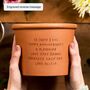 Personalised Childrens First Flower Pot, thumbnail 3 of 6