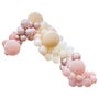 Luxe Peach, Nude And Rose Gold Balloon Arch Kit, thumbnail 2 of 2