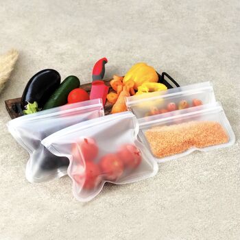 Eco Friendly Reusable Silicone Food Storage Bags, 5 of 5
