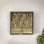 Natural Dried Oat And Wheat Wall Art Frame, thumbnail 6 of 6