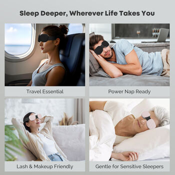 3D Sleep Mask For Travel And Home – For Him Or Her, 5 of 8