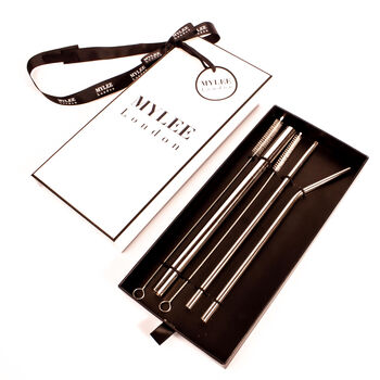 Personalised Straw Gift Set With Free Gift Wrapping, 7 of 12