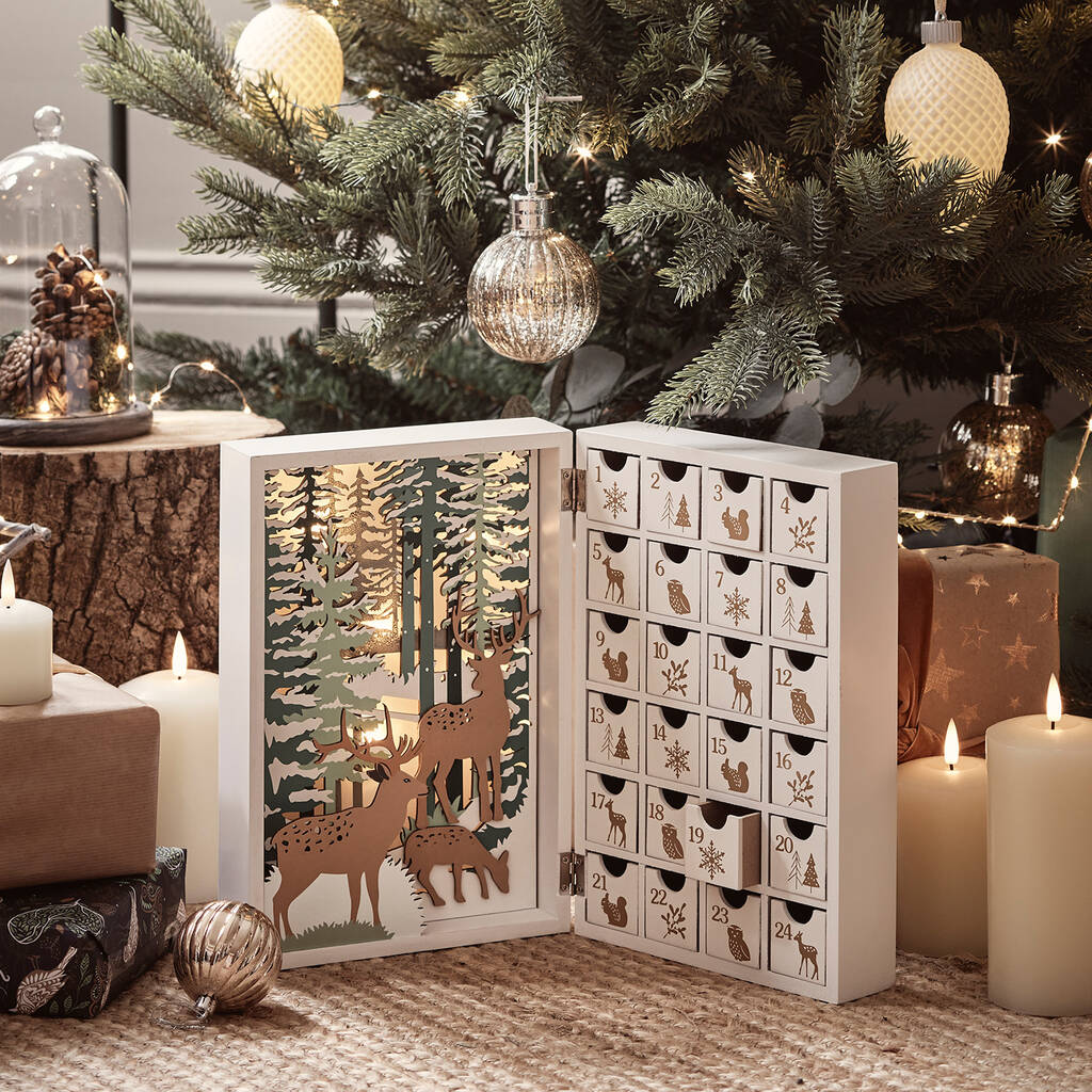 Fold Out Advent Calendar By Lights4fun