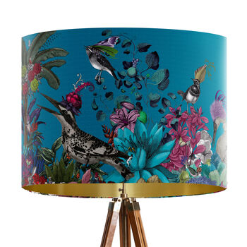 Glorious Plumes Lampshade Green, Multiple Cols Avail, 8 of 10