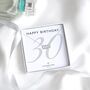 30th Birthday Necklace – Three Rings For Three Decades, thumbnail 6 of 6