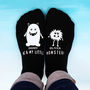 Personalised Little Monster Daddy Socks, thumbnail 1 of 7
