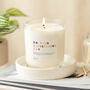 Christening Gift For Boys Soy Scented Candle, thumbnail 1 of 9