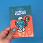 The Smurfs Vanity Smurf Sew On Patch, thumbnail 1 of 2