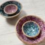 Pink Blossom Small Mango Wood Bowl, thumbnail 4 of 5
