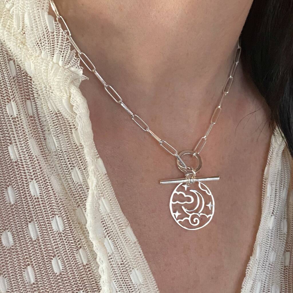 francesca's monogram necklace