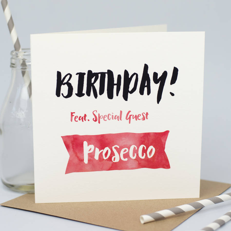 'Special Guest' Birthday Card, 1 of 4